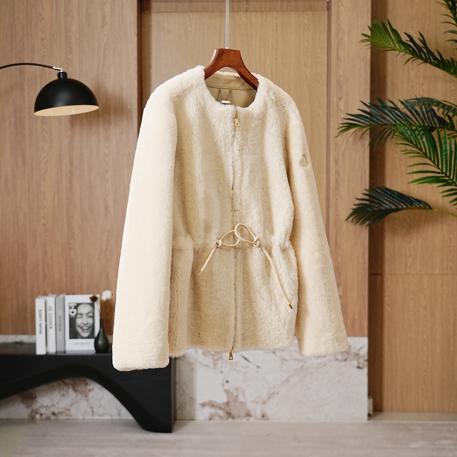 YongLeap中长款皮毛一体外套