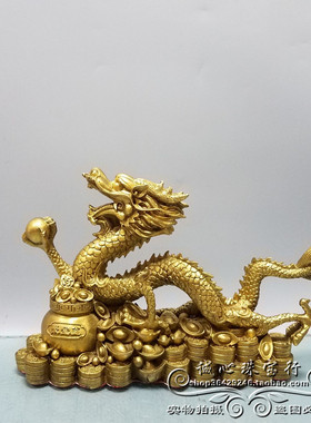 铜摆件风水招财聚宝盆居家工艺