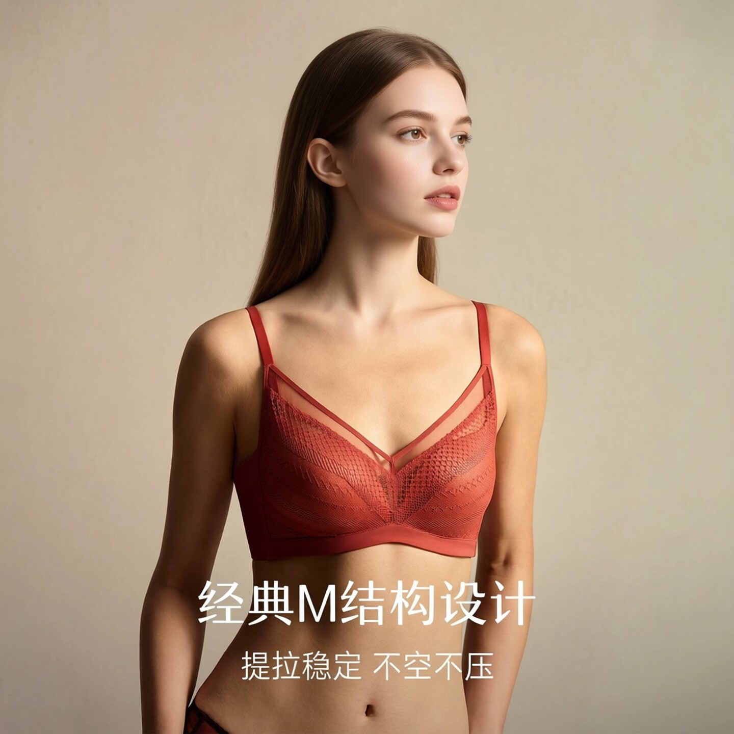 曼妮芬非遗竹编小胸聚拢文胸