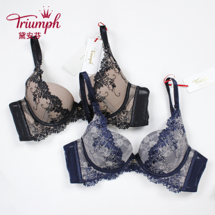 8747 有钢圈调整型性感蕾丝文胸16 黛安芬正品 内衣小胸聚拢高端款
