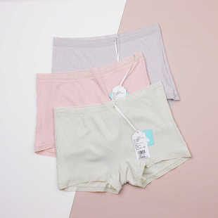 平角裤 安全裤 GCNW098 2件XS家族女士蕾丝边锦莫提条中版 39元