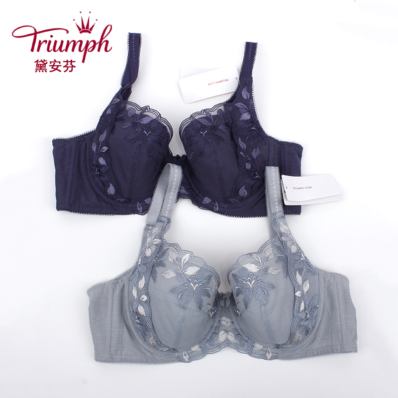 黛安芬舒适大胸显小薄款全杯文胸
