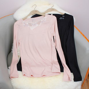 清仓黛安芬正品保暖内衣女士舒适莫代尔女秋冬上衣H000105