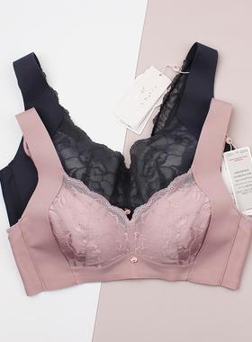 黛安芬专柜正品FLORALE高端蕾丝无钢圈舒适包容大罩杯文胸11R1922