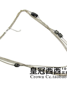 金属金属玻璃片链子多层