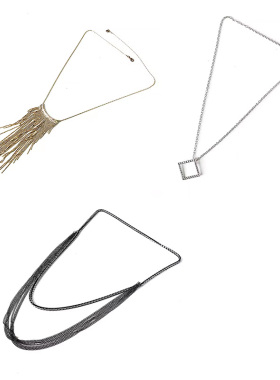 金属风时尚百搭装饰链项链