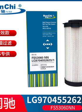 润驰正品FS53060NN柴油滤清器LG9704552623/1燃油滤清器FH21550NN