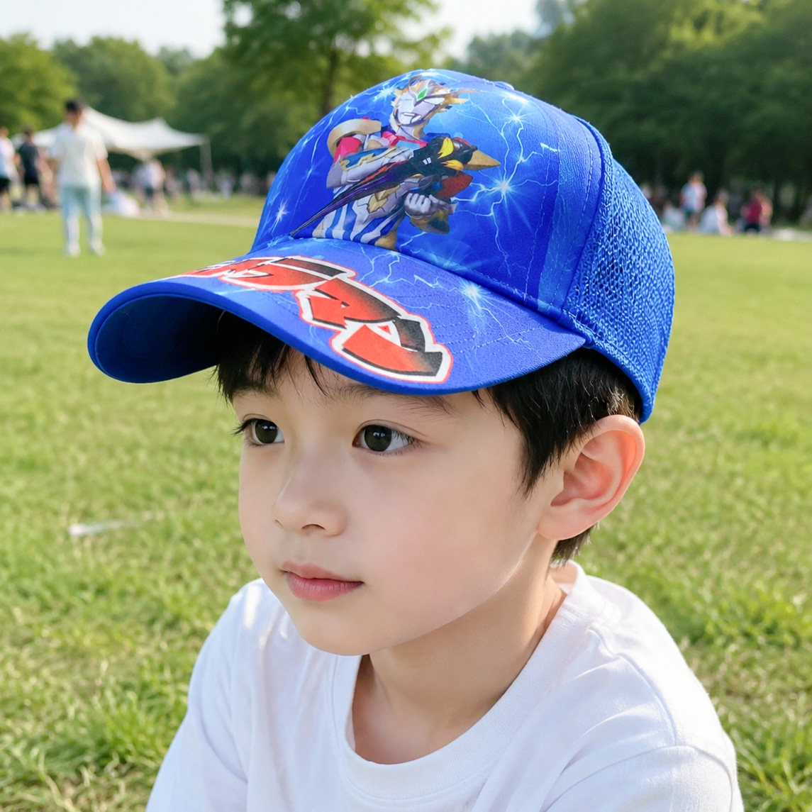 旅游帽儿童亲子卡通帽子宝宝春夏季防晒男童女孩薄款学生鸭舌帽