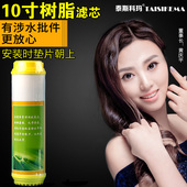 10寸净水器树脂滤芯 去除水垢过 家用厨房过滤器软化水质