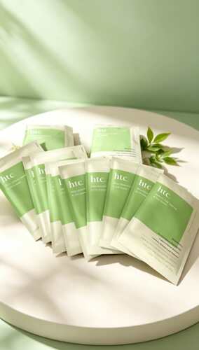 【现】日本院线HTC 高浓度干细包修复面膜补水保湿提亮滋润复活草