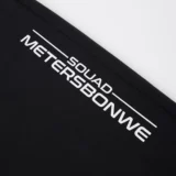 Мужские черные универсальные летние штаны, городской стиль, эластичная талия, свободный крой