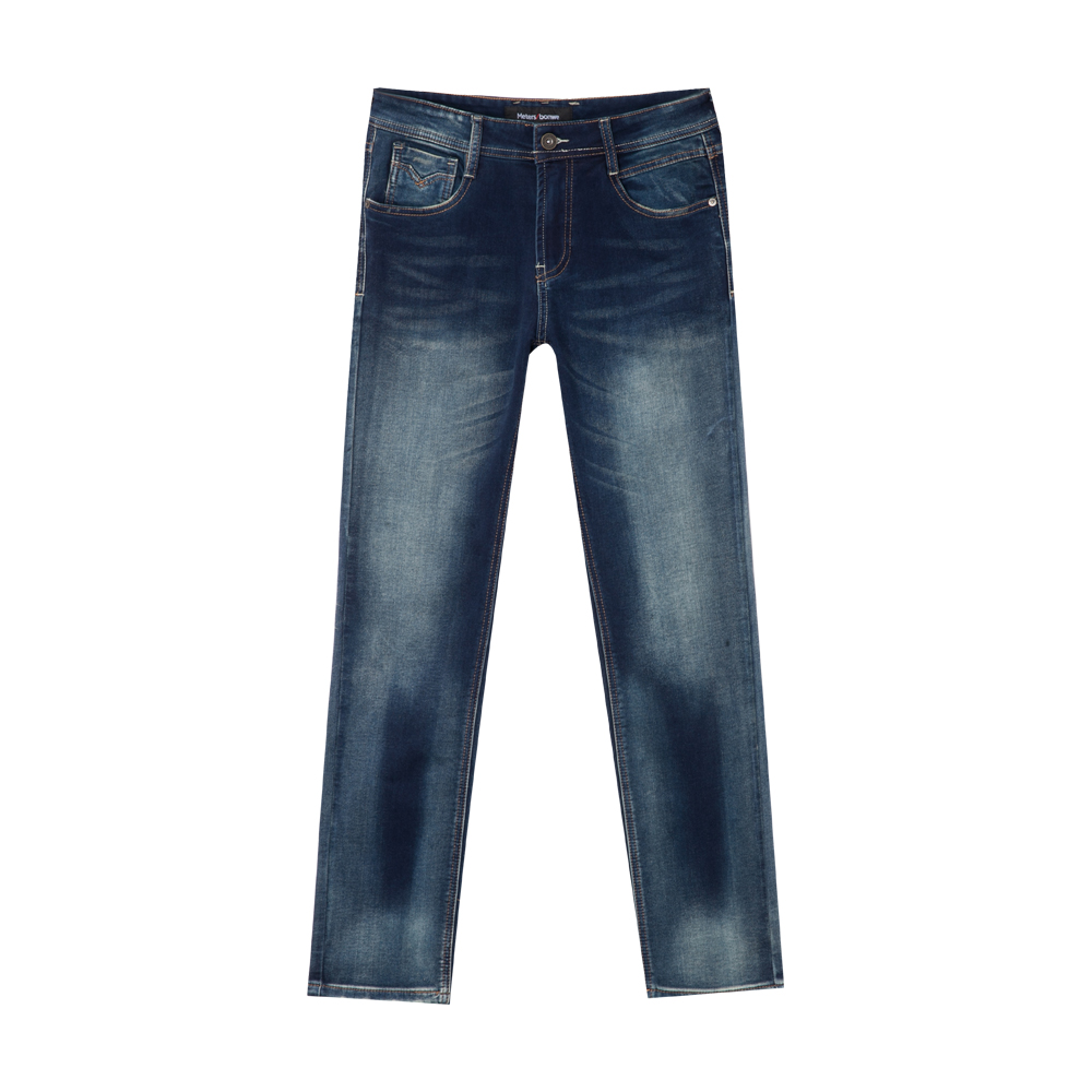 Jeans pour adolescent METERS BONWE en coton - Ref 1479007 Image 5