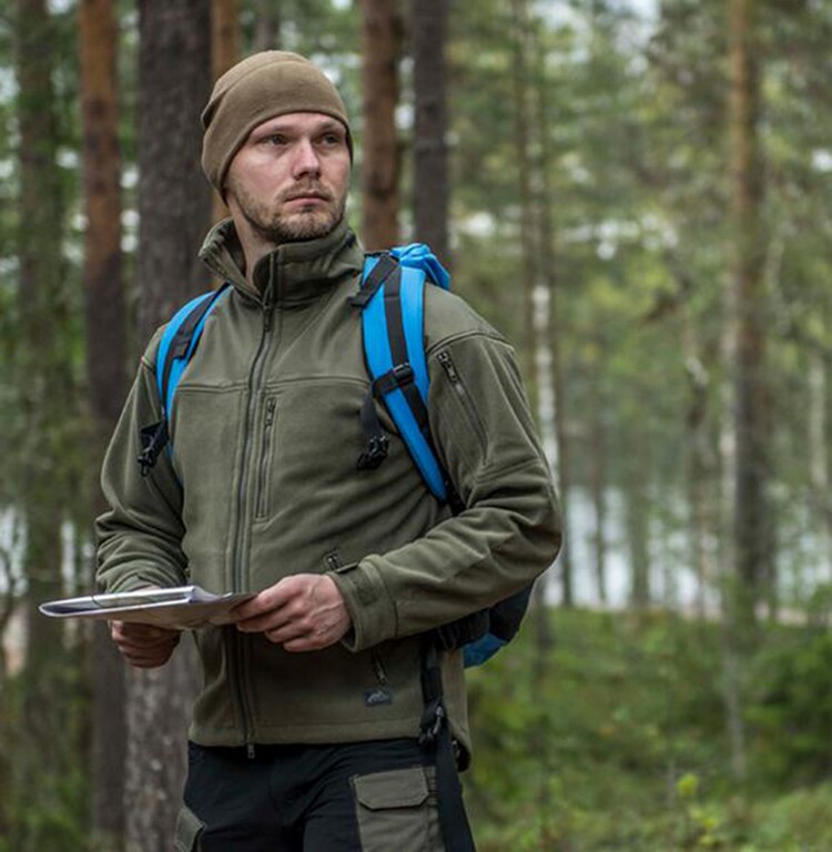 正品helikon赫利肯经典步兵抓绒衣耐磨开衫户外战术旅行保暖透气