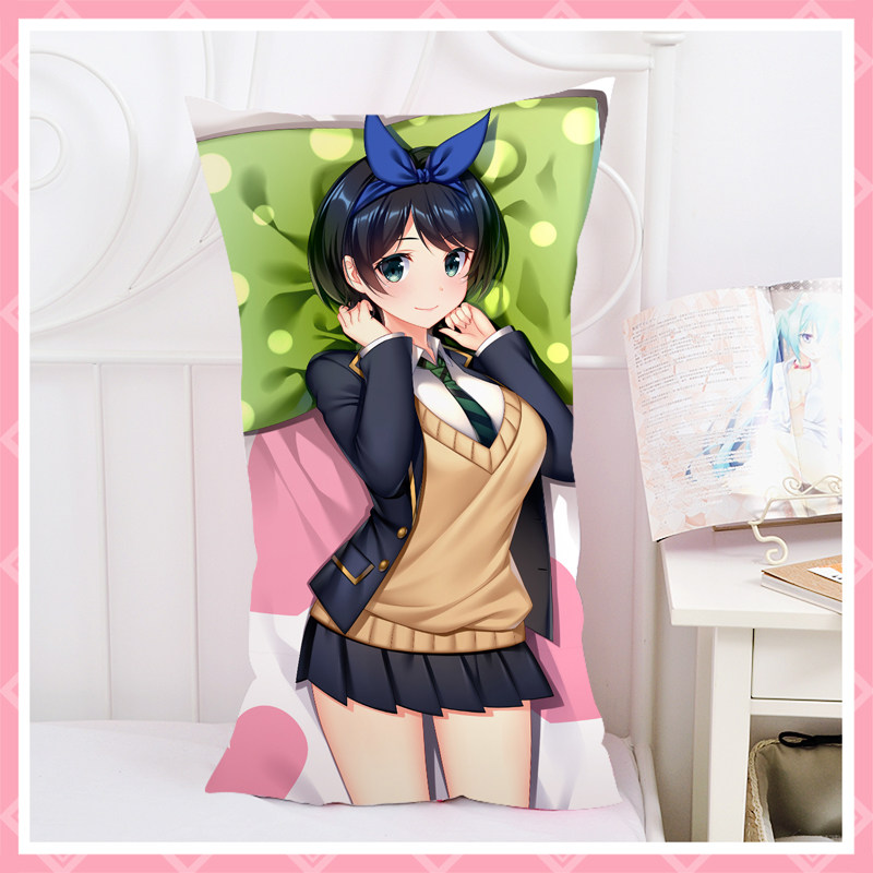 租借女友瑠夏动漫二次元周边定制抱枕沙发靠垫毛绒公仔玩偶日本