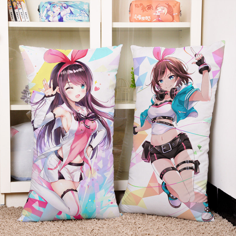 虚拟vtuber 绊爱酱 人工智障 动漫定制抱枕可爱床上靠垫长条周边