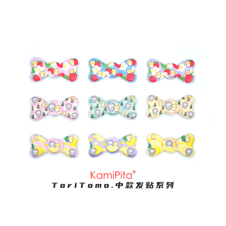 KAMIPITA卡通成人儿童碎发贴