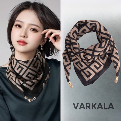 65cm春秋冬柔软棉麻围巾