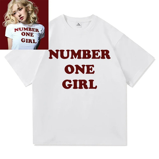 Number One Girl Women T Shirt O Neck Cotton Clothes Tshirts