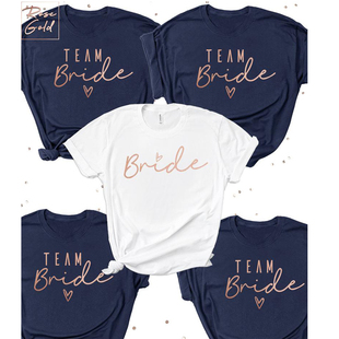 Bachelorette Team Shirt Women Tops Bride Tee Party