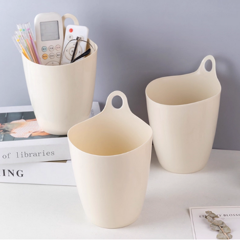 垃圾桶悬挂可爱简约迷你宿舍桌面杂物收纳桶壁挂储物厕所挂桶