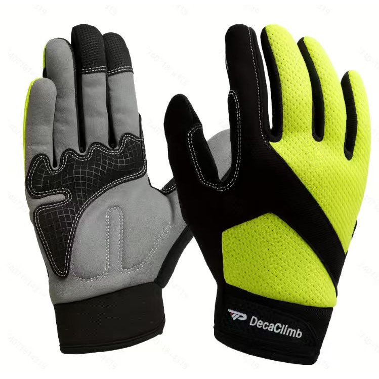 户外运动耐磨超纤防茧减压自行车防滑健身触屏全指骑行手套