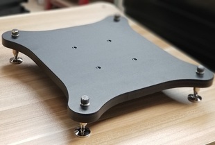 HIFI音箱脚架音箱支架音箱底板音箱托盘避震板功放CD减震板脚钉