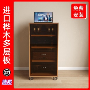 音响放置架音响柜音响架点歌柜点歌台影音柜功放柜功放架带轮机柜