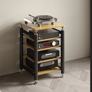 都克HIFI功放机柜音响架功放架音响放置架黑胶唱机架避震音响柜