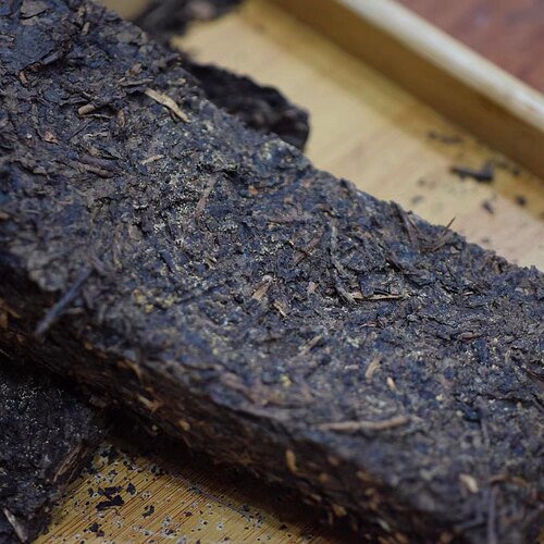 品鉴装 30g 湖南安化白沙溪金花1995年茯砖茶450g陈年黑茶药香
