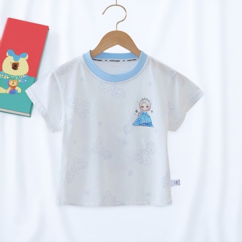 光变不换短袖儿童卡通纯棉T恤男女童宽松半袖太阳下显色印花上衣,童装/婴儿装/亲子装,T恤,淘宝优惠券,粉丝福利购,淘宝优惠卷