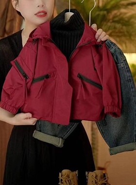 男童外套春秋款2025新款小童女