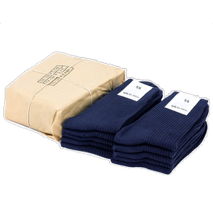 军迷袜子男制式冬袜夏袜防臭中筒藏蓝色黑色秋冬季运动袜