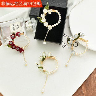 高级感西装 小虾米DIY手工坊 珍珠铃兰花胸针胸花别针团建手工礼物