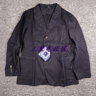 三里屯北区【现货】45R 蓝染修身休闲男款西服外套 日本制