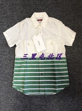 三里屯北区【现货】设计师津吉学冈山牛王FDMTL短袖衬衫 日本制