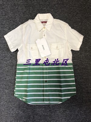 津吉学设计师短袖衬衫现货