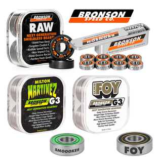 进口BRONSON RAW G3 G2专业滑板轴承高速耐用陶瓷职业滑手选择