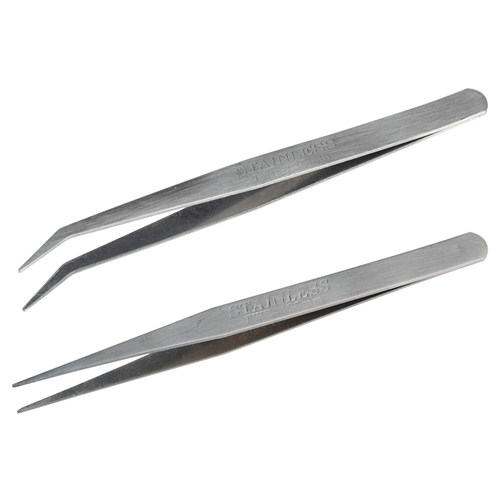 直头家用1mm夹线安可信小镊子