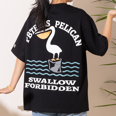 PBTfans Pelican鹈鹕键帽周边客制化短袖 T恤 纯棉送帆布包