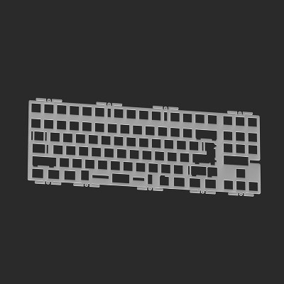 KBDfans 客制化机械键盘KBD8X MKIII配件定位板PCB配重声音包