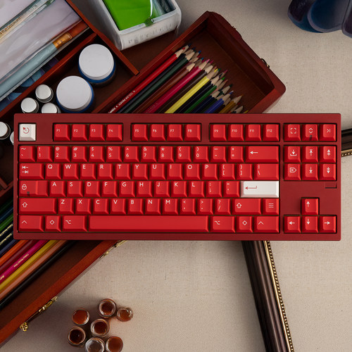 PBTfansCouragered二色键帽