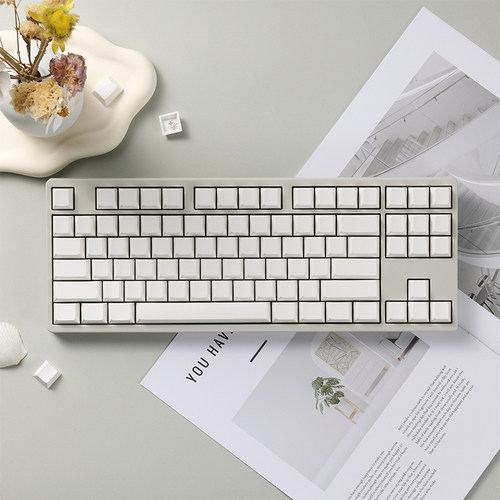 PBTfansBelugawhale白无刻键帽