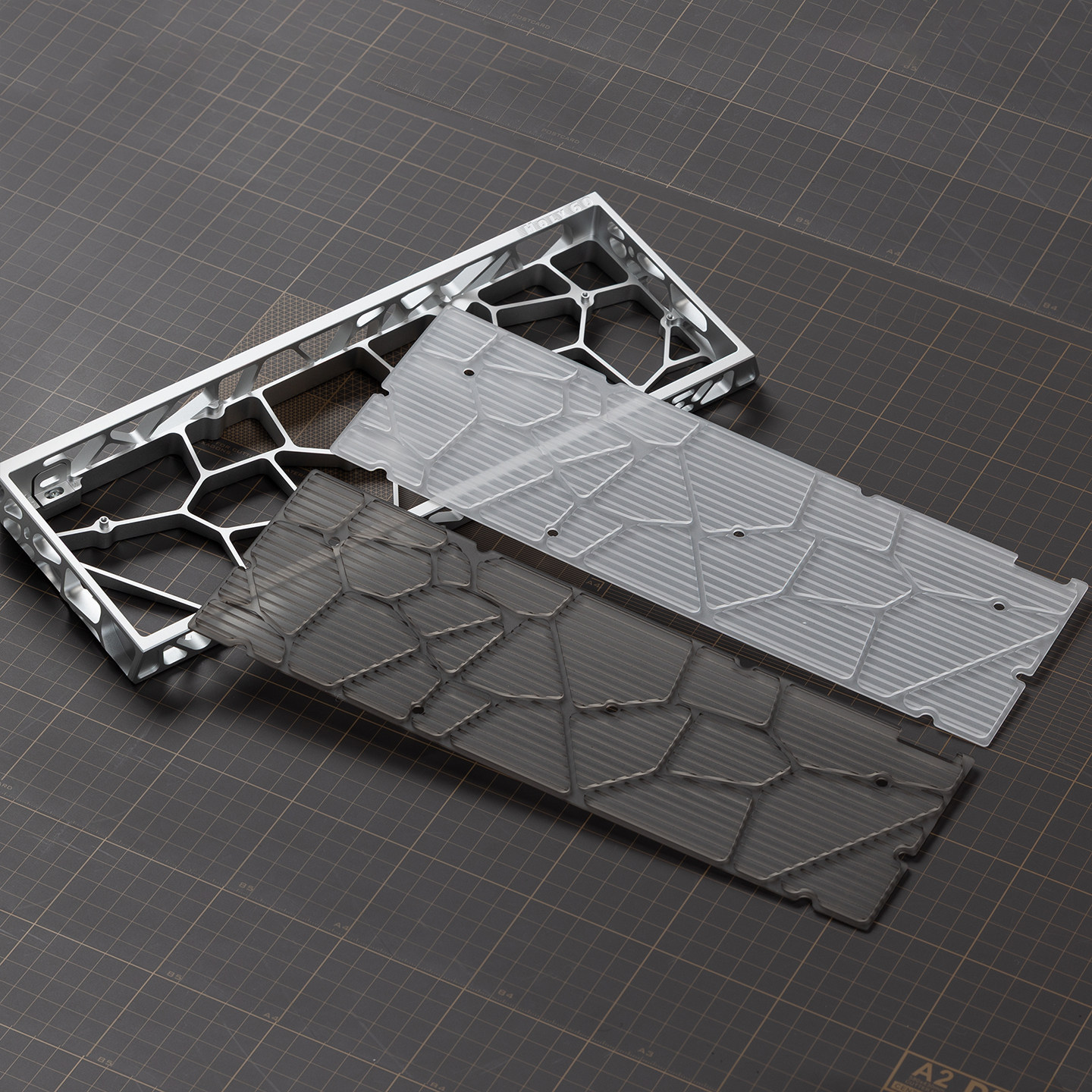 KBDfans Holy60透明磨砂PC匀光板CNC加工防尘 客制化机械键盘配件,电脑硬件/显示器/电脑周边,客制化键盘套件,淘宝优惠券,粉丝福利购,淘宝优惠卷