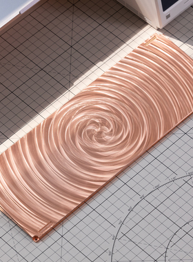 KBDfans客制化机械键盘套件Tofu65 3.0红铜刀纹底壳 升级费用