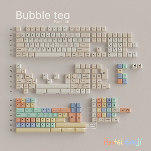 TUTKEYS土酱 Bubble tea原厂客制化键帽乌龙桃桃抹茶emoji合集