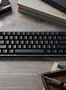 KBDfans Holy60热插拔RGB客制化机械键盘套件有线镂空金属外壳