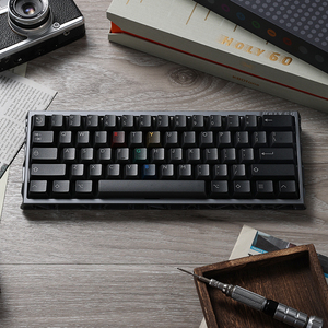 KBDfans Holy60热插拔RGB客制化机械键盘套件有线镂空金属外壳