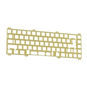 KBDfans Tofu65 3.0客制化机械键盘铝 FR4 碳纤维 FEI定位板 单卖