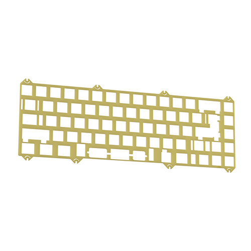 KBDfans Tofu65 3.0客制化机械键盘铝 FR4 碳纤维 FEI定位板 单卖