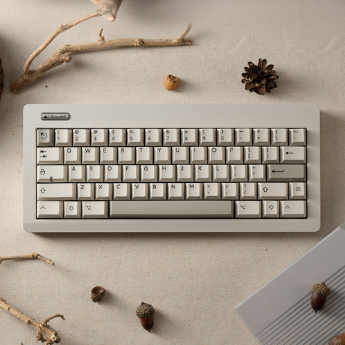 PBTfansPastelgray二色键帽